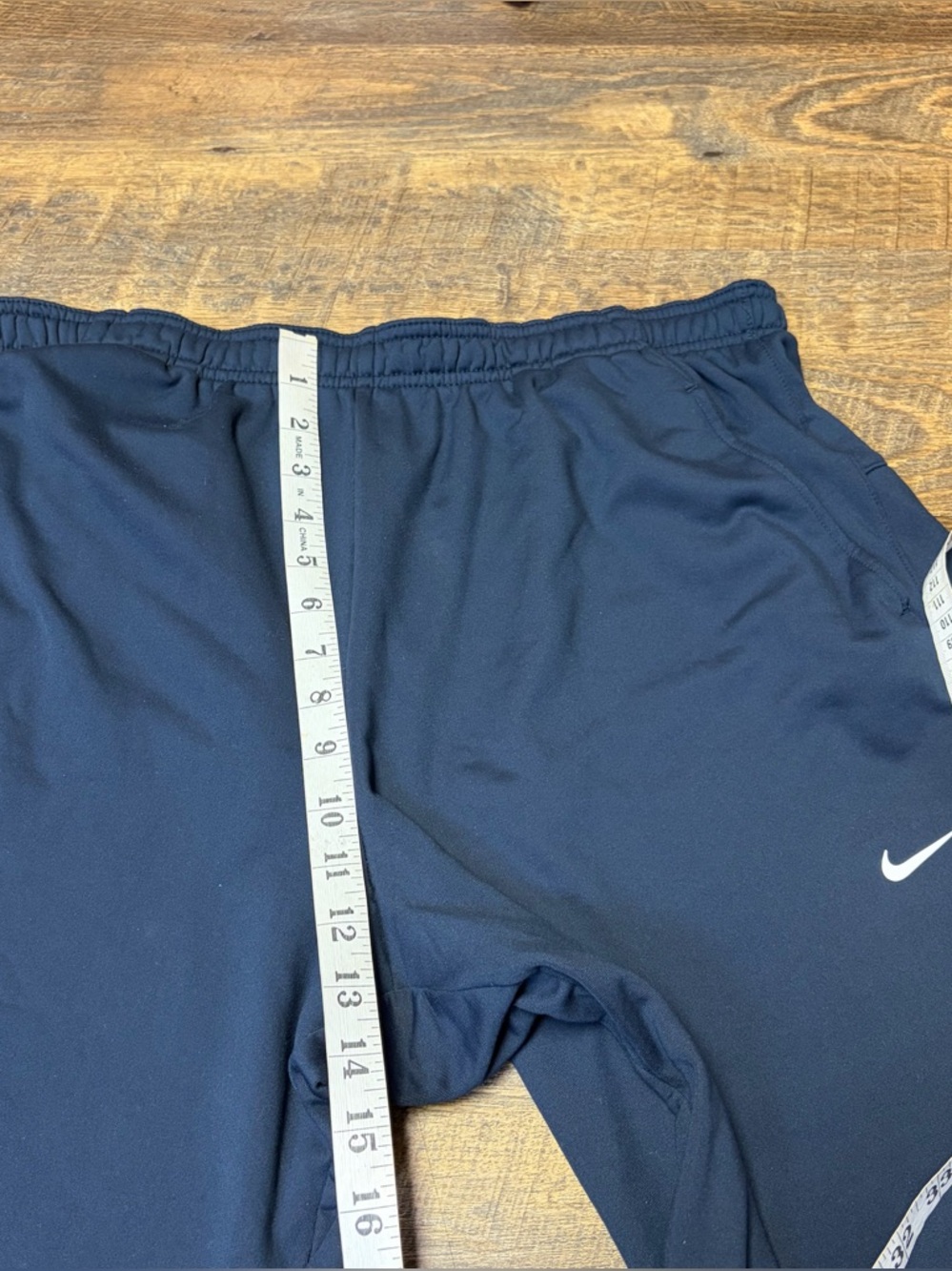 Nike Dri-FIT Running Joggers SweatPants Womens XXL 2XL Blue Zip Ankle 339669-475 - Picture 6 of 12